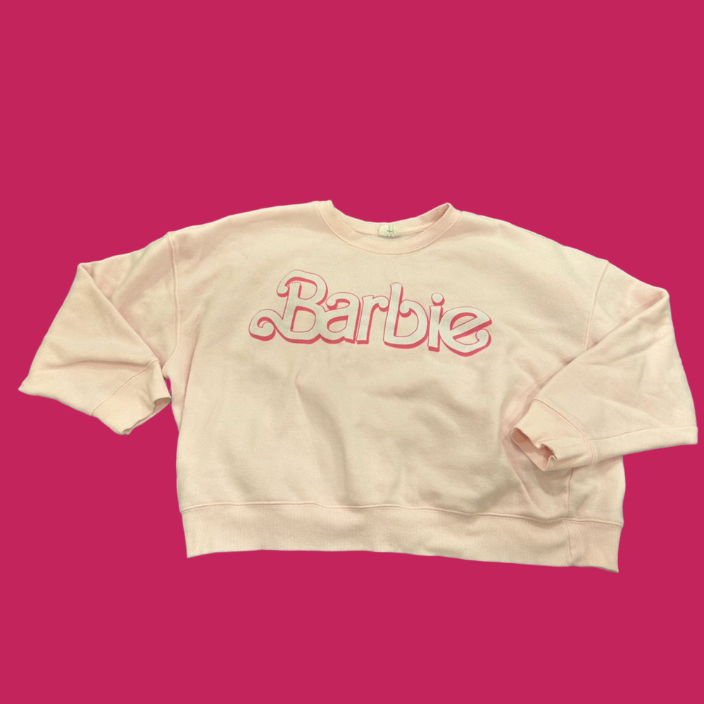 Barbie Pastel Pink Sweatshirt